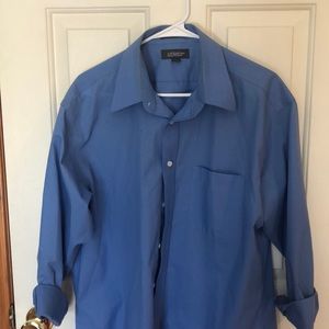 TWO men’s dress shirts- size Large